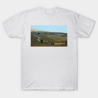 Sicilian Landscape with Farmhouses. 2011 T-Shirt